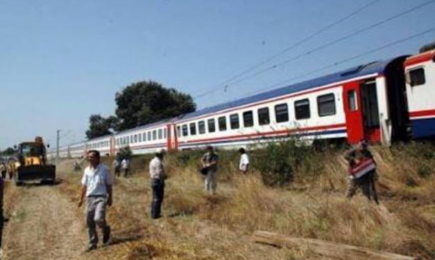 Tekirdağ’da tren kazası: Bazı vagonlar raydan çıktı