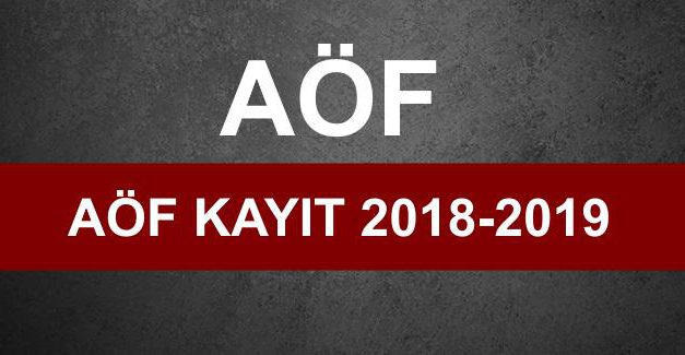 AÖF kayıt yenileme işlemleri 2018 | Nasıl yapılır, AÖF ücreti hangi bankalara yatırılacak?