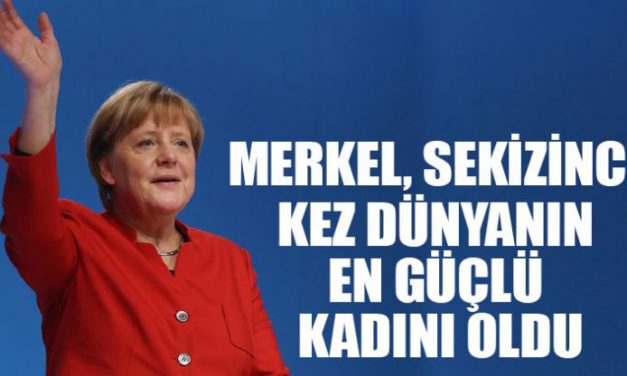 Merkel, sekizinci kez dünyanın en güçlü kadını oldu